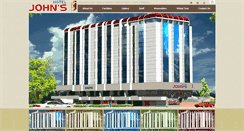 Desktop Screenshot of hoteljohns.com